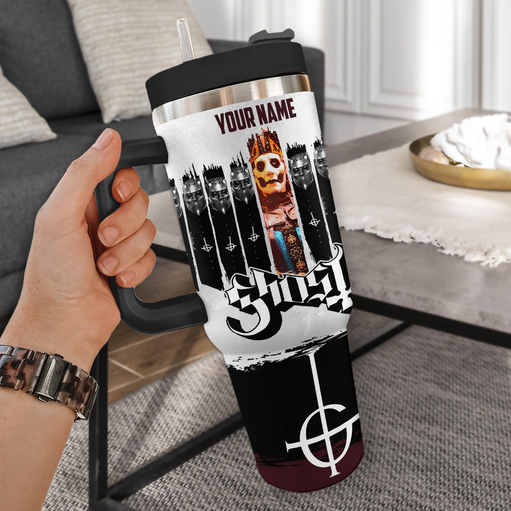 Personalized Ghost Band 40oz Tumbler – TANTN17564