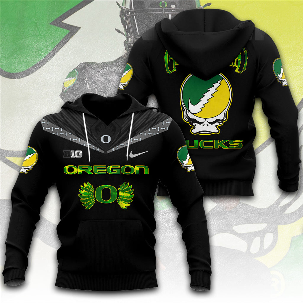 Oregon Ducks Football x Grateful Dead 3D Apparel – TANTN17857