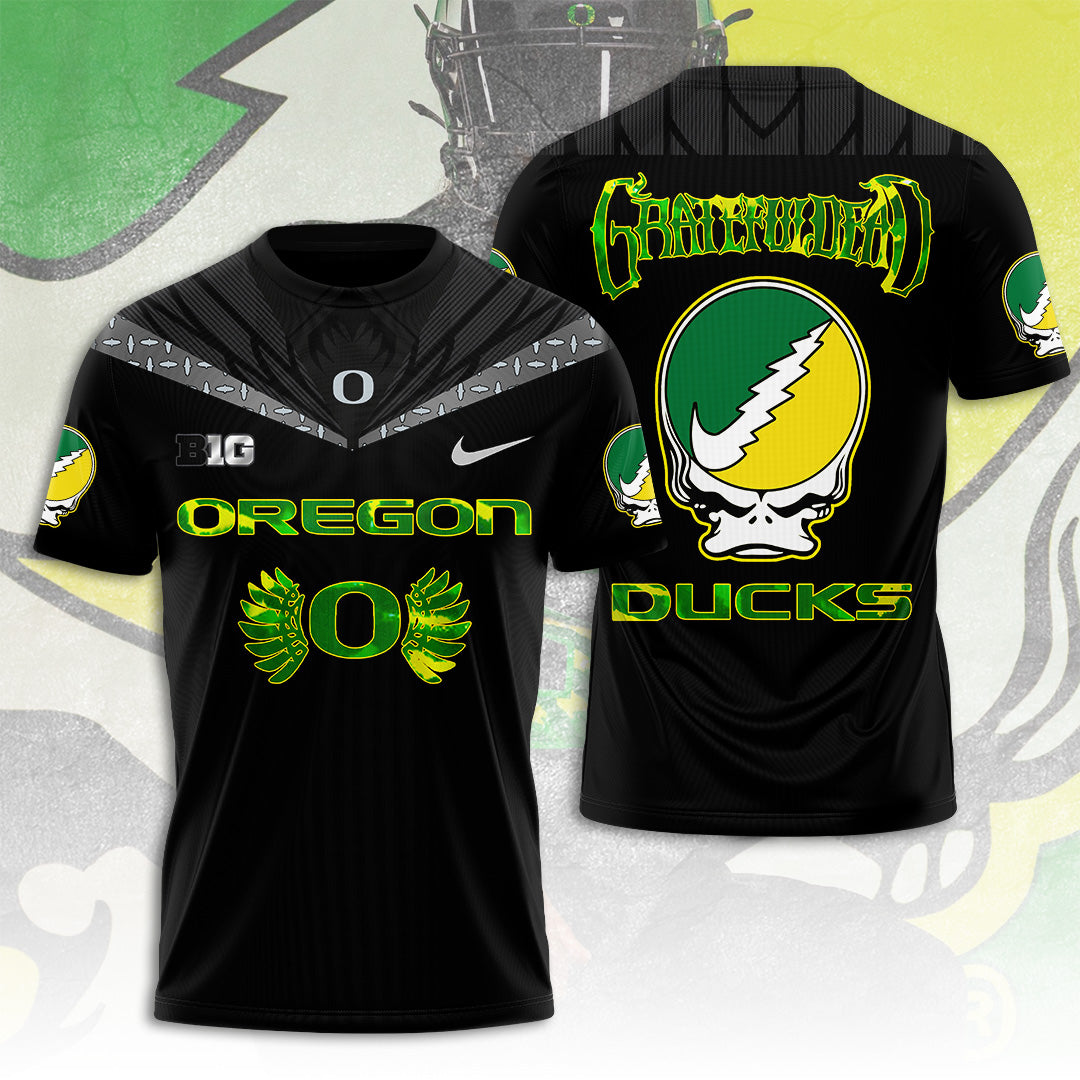 Oregon Ducks Football x Grateful Dead 3D Apparel – TANTN17857