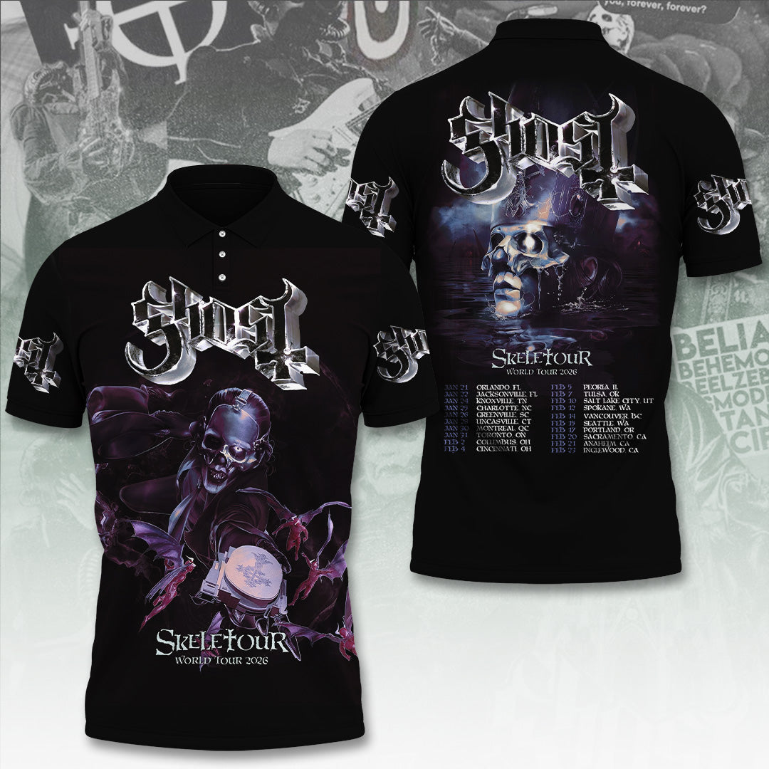 Ghost Band Tour 2026 3D Apparel – TANTN17917