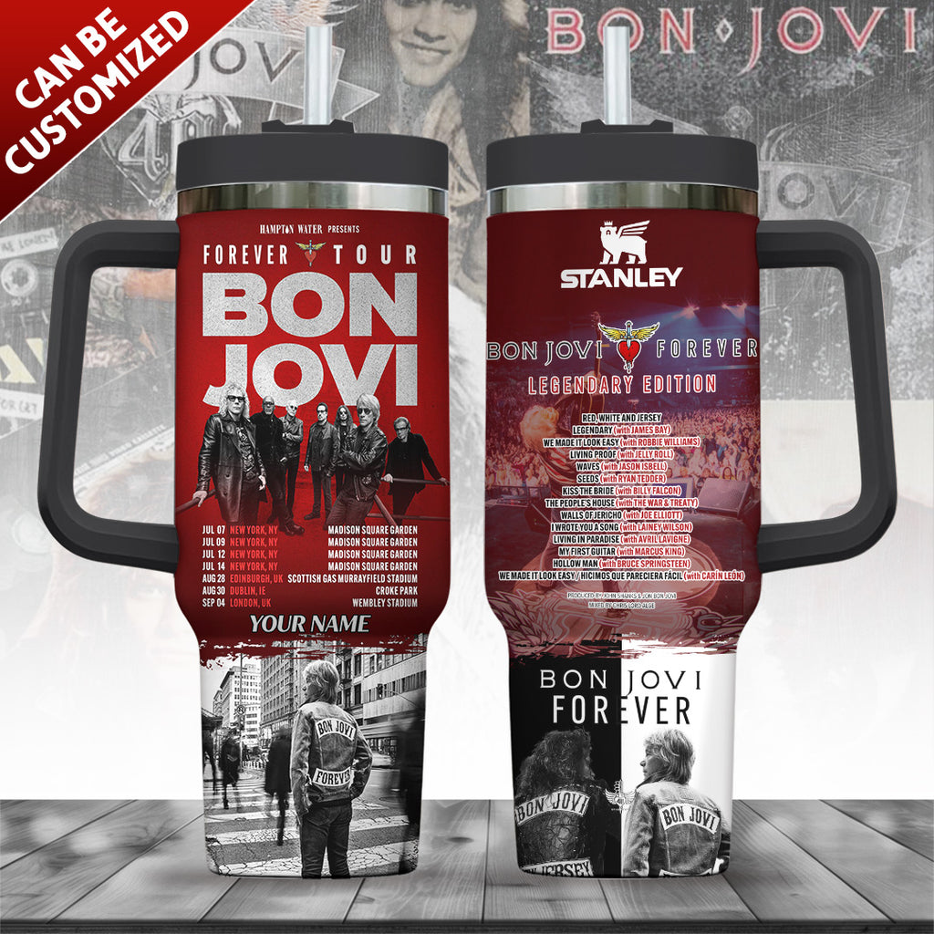 Personalized Bon Jovi 40oz Tumbler – TANTN17936