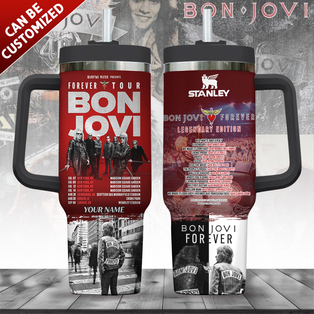Personalized Bon Jovi 40oz Tumbler – TANTN17936