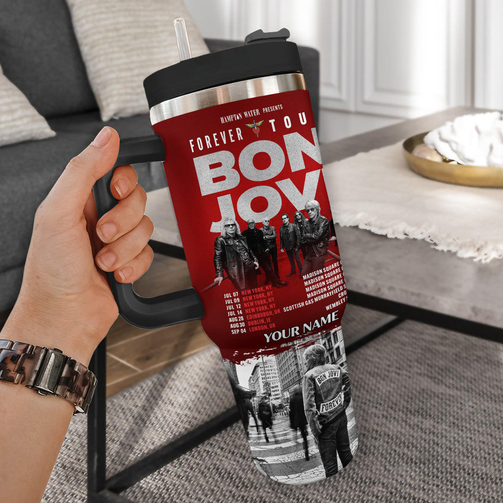 Personalized Bon Jovi 40oz Tumbler – TANTN17936