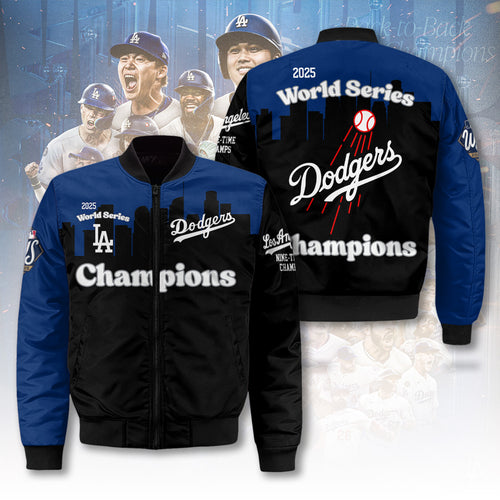 Los Angeles Dodgers World Series 2025 3D Bomber Jacket – TANTN18074