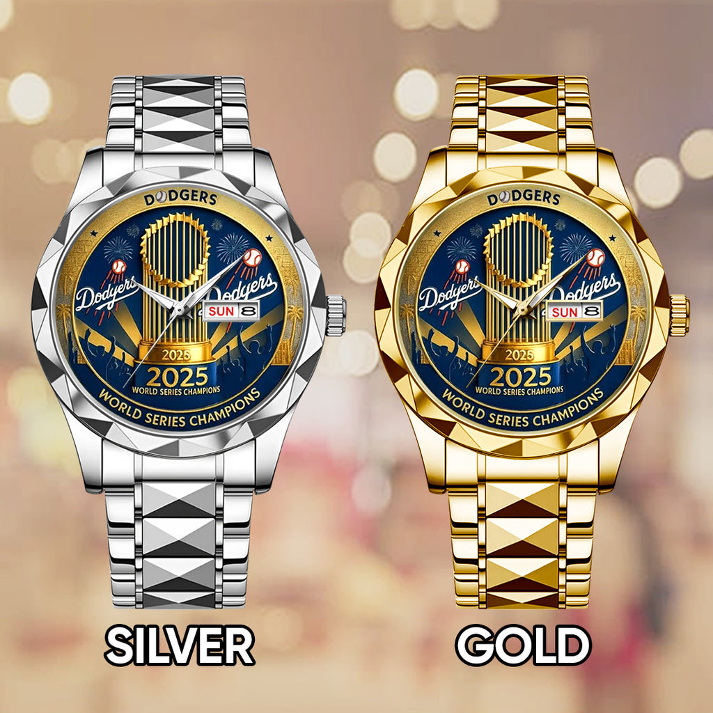 Los Angeles Dodgers World Series 2025 Alloy Luxury Quartz Watch – TANTN18082