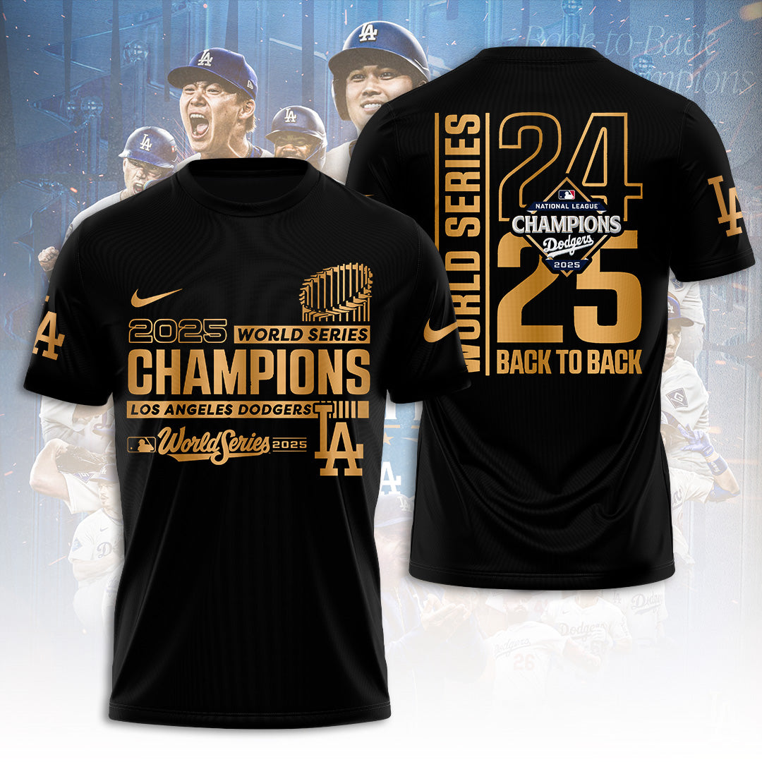 Los Angeles Dodgers World Series 2025 3D Apparel – TANTN18134