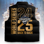 Los Angeles Dodgers World Series 2025 3D Sleeveless Down Jacket – TANTN18185