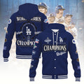 Los Angeles Dodgers World Series 2025 Hooded Baseball Jacket – TANTN18222