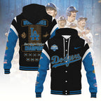 Los Angeles Dodgers World Series 2025 Hooded Baseball Jacket – TANTN18226