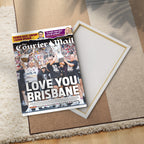 Brisbane Broncos 2025 Premiership Rectangle Canvas With Inner Frame – TANTN18235