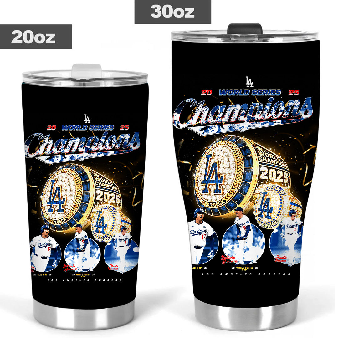 Los Angeles Dodgers World Series 2025 Tumbler Cup – TANTN18271