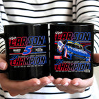 Kyle Larson 2025 NASCAR Cup Series Champion Ceramic Mug – TANTN18427