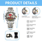 Philadelphia Phillies 142nd Anniversary Alloy Luxury Quartz Watch – TANTN18480