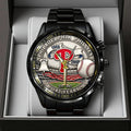 Philadelphia Phillies 142nd Anniversary Black Stainless Steel Watch – TANTN18481