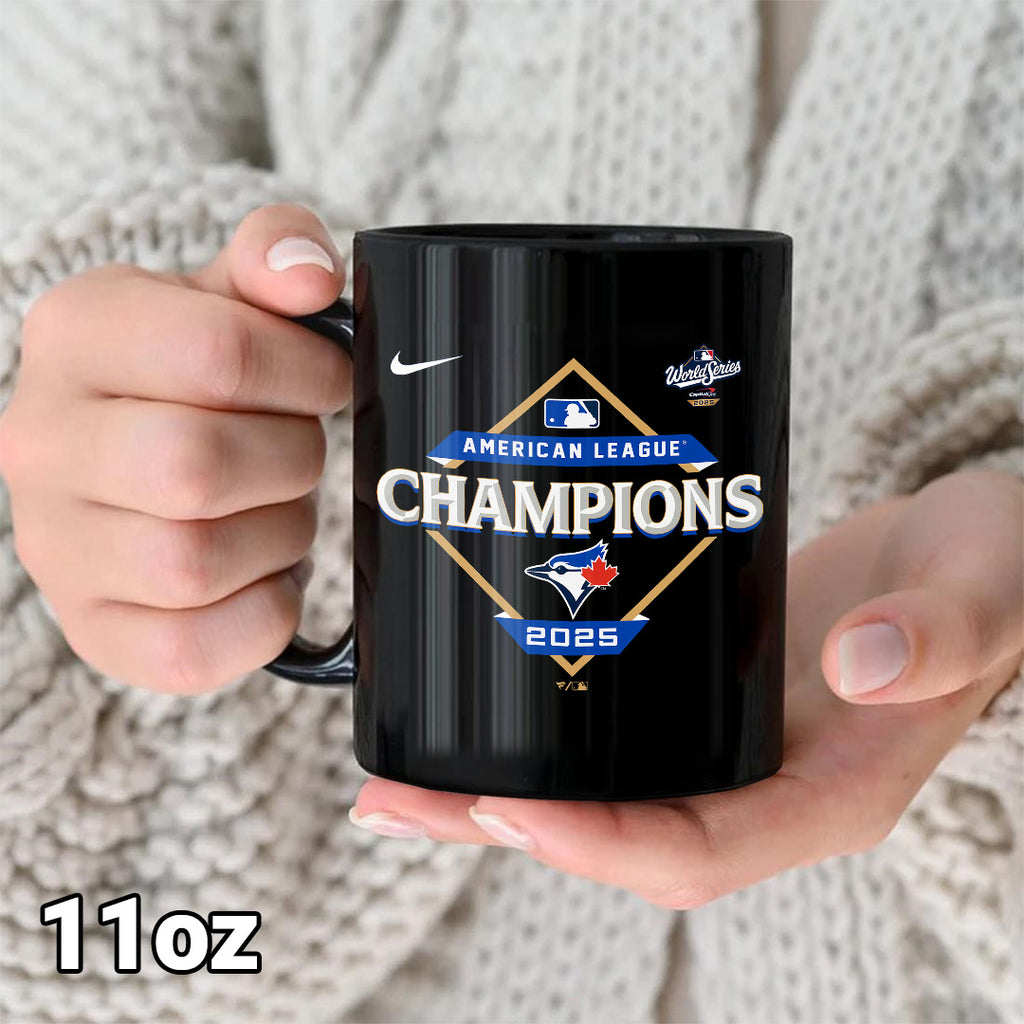 Toronto Blue Jays 2025 American League Champions Ceramic Mug – TANTN18508