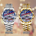 Kyle Larson 2025 NASCAR Cup Series Champion Alloy Luxury Quartz Watch – TANTN18544