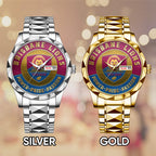 Brisbane Lions Alloy Luxury Quartz Watch – TANTN18625