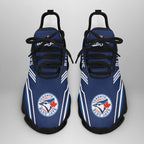 Personalized Toronto Blue Jays WinCraft 2025 American League Champions Max Soul Sneaker – TANTN18800