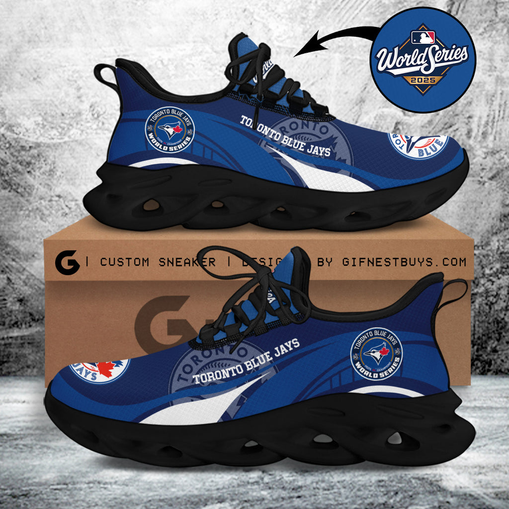 Toronto Blue Jays WinCraft 2025 American League Champions Max Soul Sneaker – TANTN18802