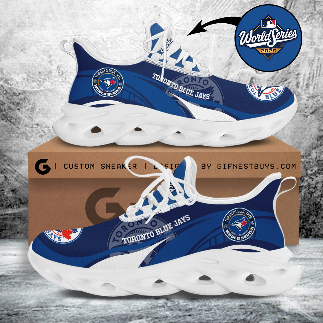 Toronto Blue Jays WinCraft 2025 American League Champions Max Soul Sneaker – TANTN18802