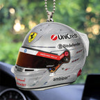 Scuderia Ferrari Las Vegas x Lewis Hamilton Custom shape 2-sided Acrylic Car Ornament – TANTN18809