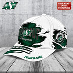Personalized Saskatchewan Roughriders 2025 Grey Cup Champions Classic Cap – TANTN18812