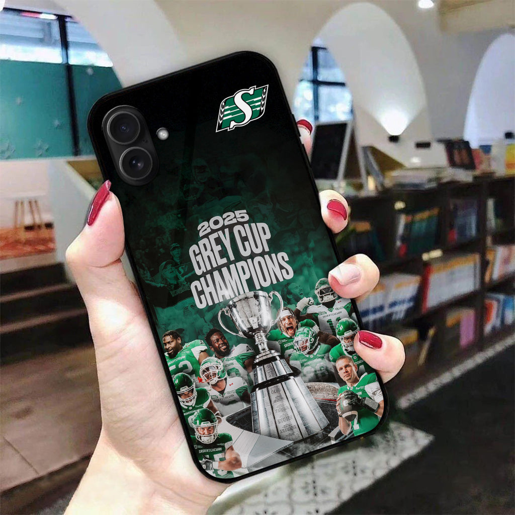 Saskatchewan Roughriders 2025 Grey Cup Champions Phone Case – TANTN18820