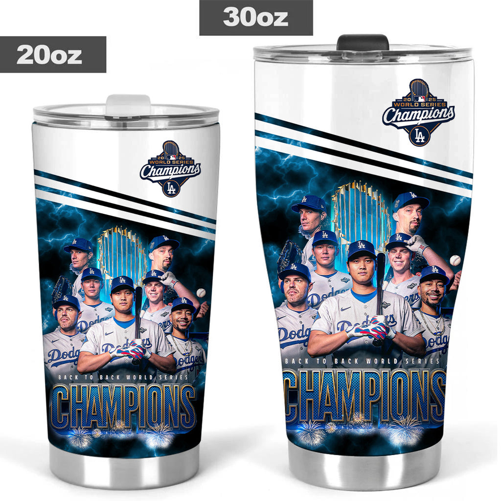 Los Angeles Dodgers World Series 2025 Tumbler Cup – TANTN18949