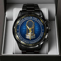 Los Angeles Dodgers World Series 2025 Black Stainless Steel Watch – TANTN18955