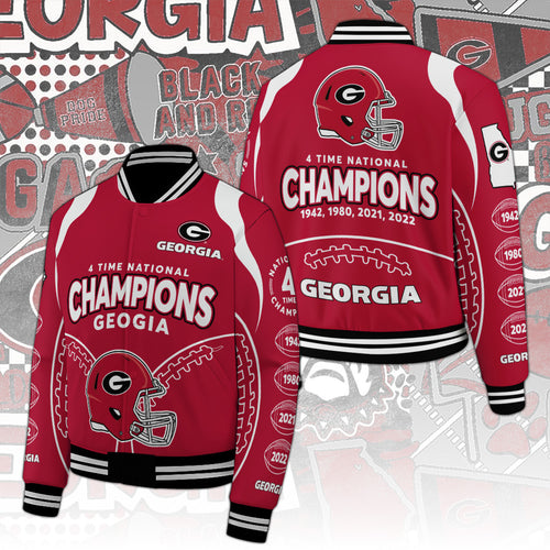 Georgia Bulldogs Football Varsity Jacket – TANTN19064