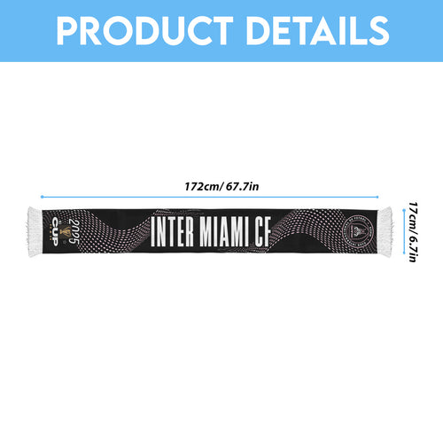 Inter Miami CF Champions MLS 2025 Ruffneck Soccer Scarf – TANTN19174