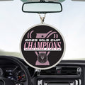 Inter Miami CF Champions MLS 2025 Custom shape 2-sided Acrylic Car Ornament – TANTN19181