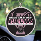 Inter Miami CF Champions MLS 2025 Custom shape 2-sided Acrylic Car Ornament – TANTN19181