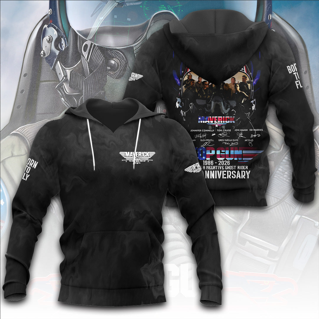 Top Gun 40th Anniversary 2026 3D Apparel – TANTN19376