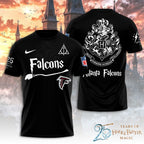 Atlanta Falcons x Harry Potter 25 Years of Magic 3D Apparel – TANTN19518