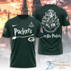 Green Bay Packers x Harry Potter 25 Years of Magic 3D Apparel – TANTN19528