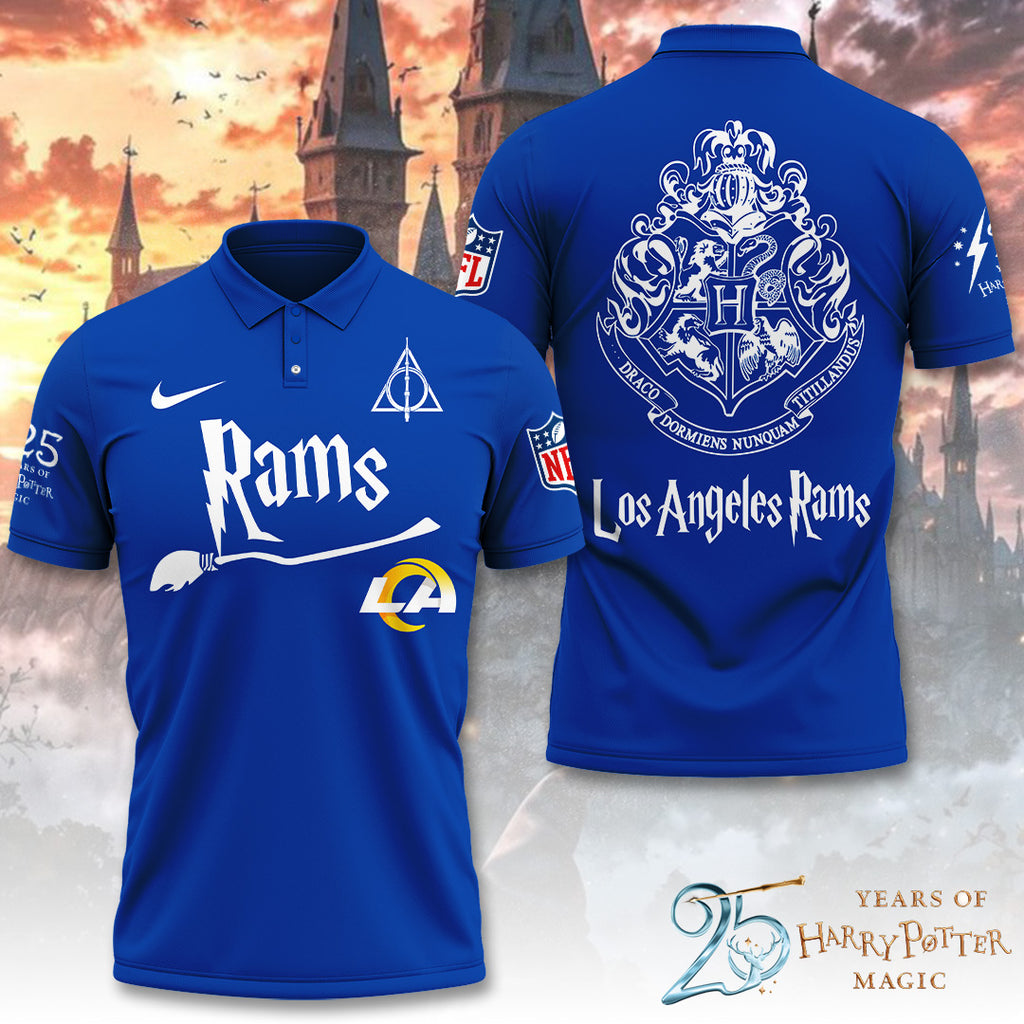 Los Angeles Rams x Harry Potter 25 Years of Magic 3D Apparel – TANTN19535