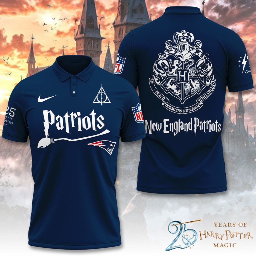 New England Patriots x Harry Potter 25 Years of Magic 3D Apparel – TANTN19538
