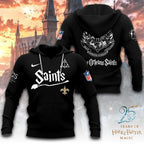 New Orleans Saints x Harry Potter 25 Years of Magic 3D Apparel – TANTN19539