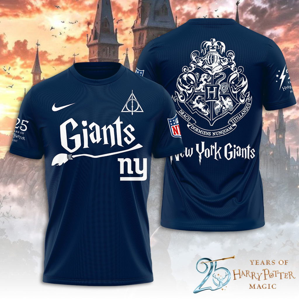 New York Giants x Harry Potter 25 Years of Magic 3D Apparel – TANTN19540