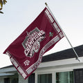 Texas A&M Aggies Women's 2025 Volleyball National Champions 3D Double-side House Flag – TANTN19618
