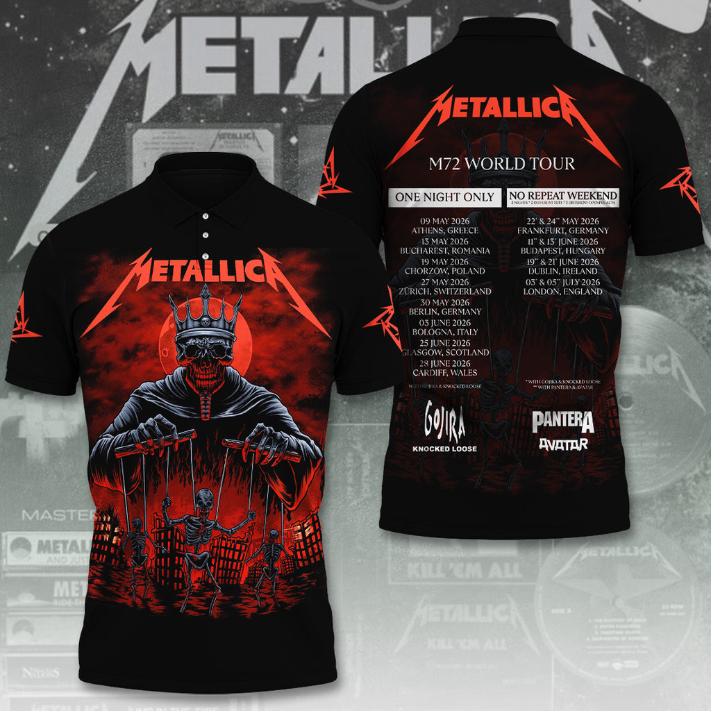 Metallica Tour 2026 3D Apparel – TANTN19800