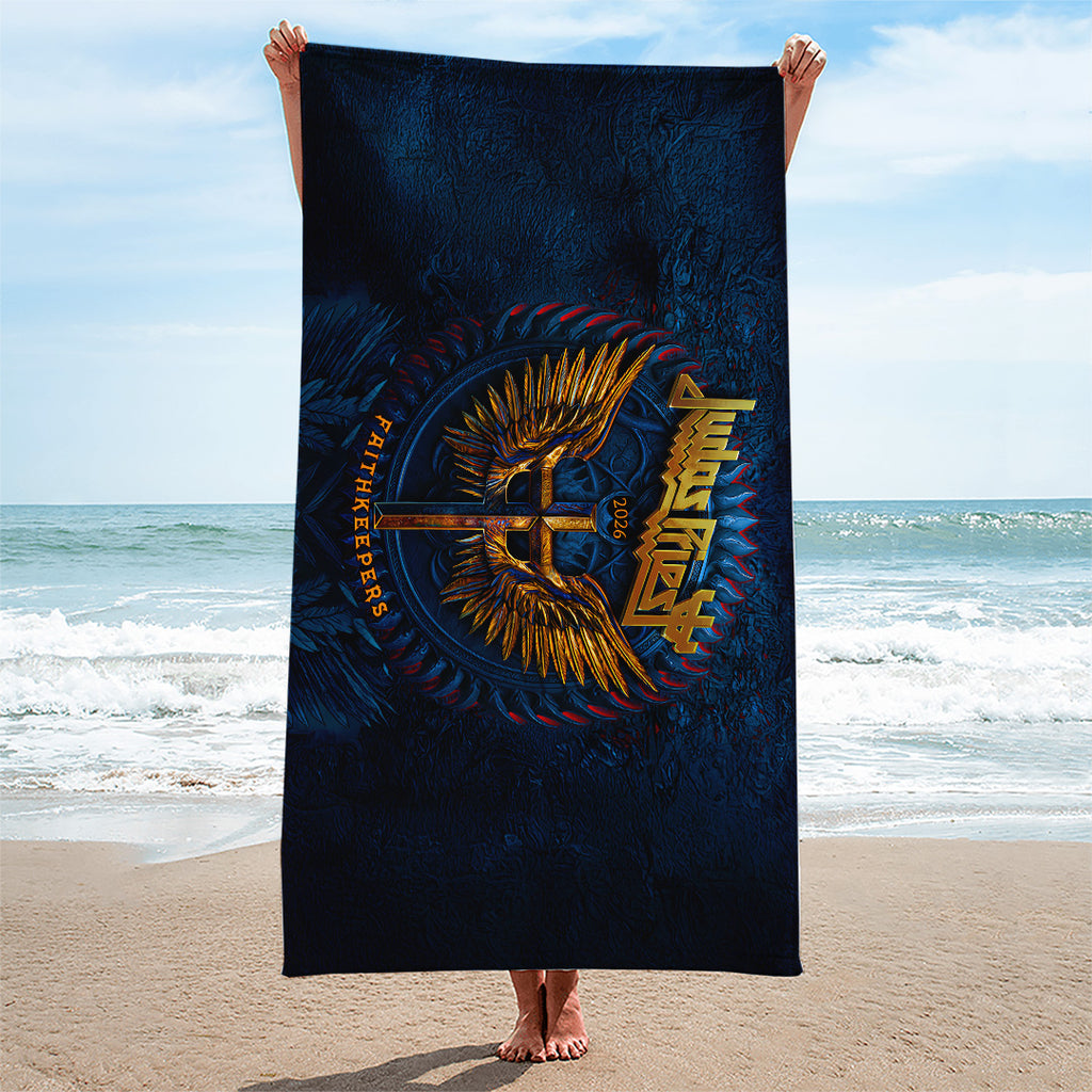 Judas Priest Rectangle Beach Towel – TANTN19836