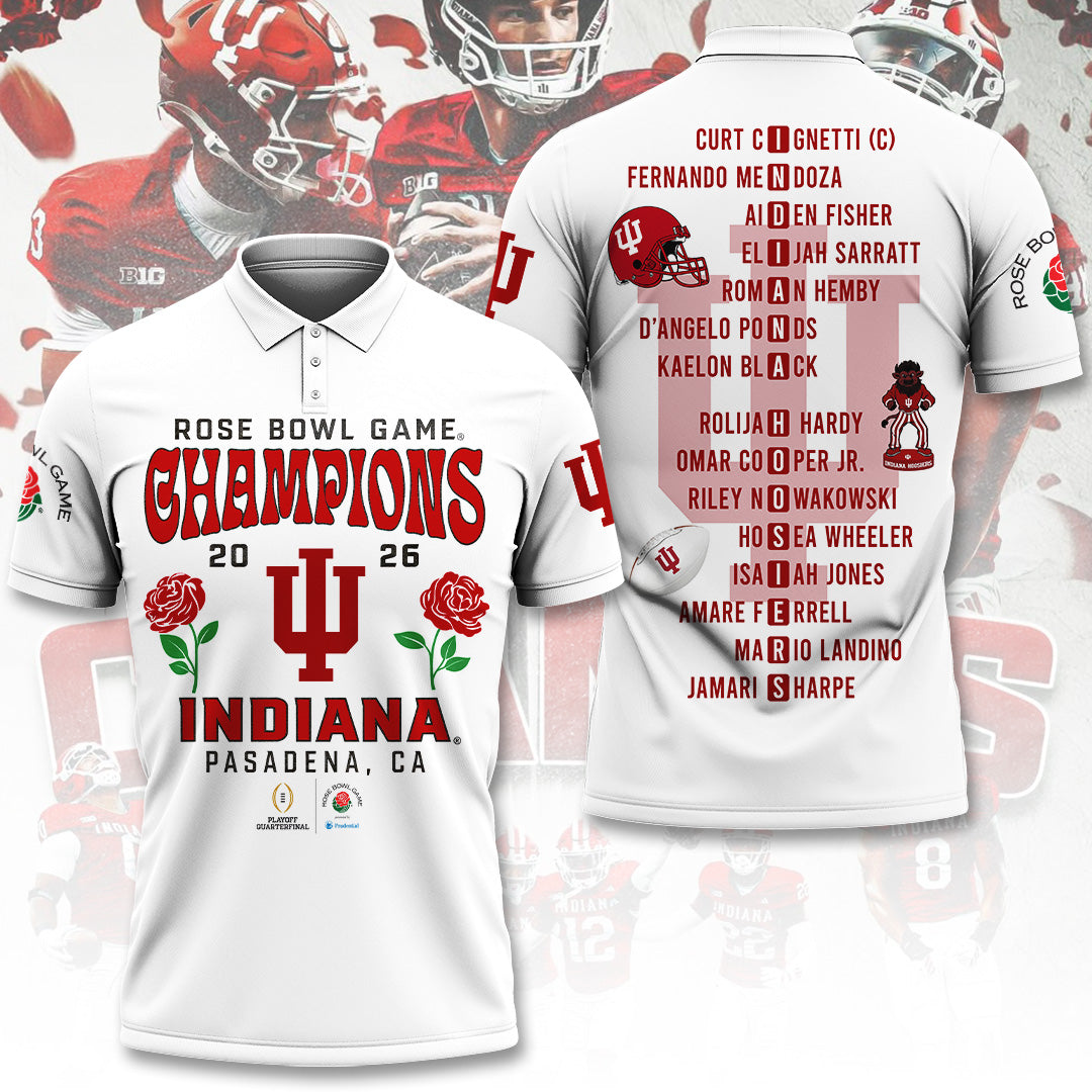 Indiana Hoosiers Football 3D Apparel – TANTN19864