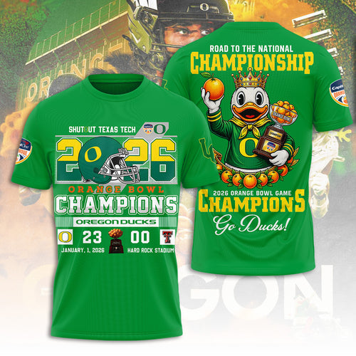 Oregon Ducks Football 3D Apparel – TANTN19881