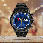 Red Bull Racing x Max Verstappen Black Stainless Steel Watch – TANTN19918