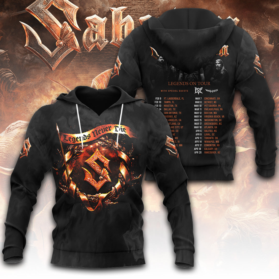 Sabaton 2026 North American Tour 3D Apparel – TANTN19954