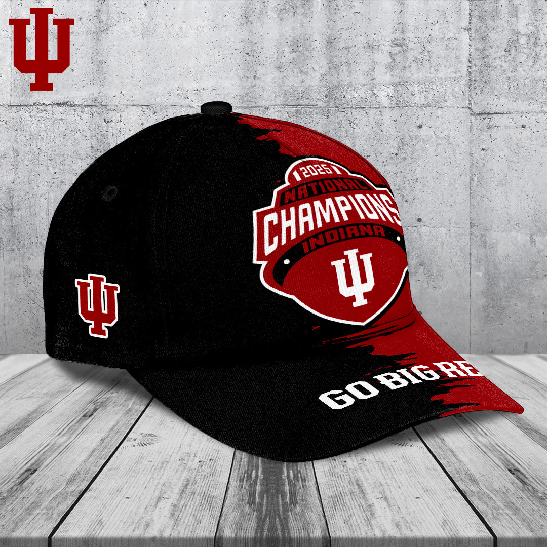Indiana Hoosiers Football 2025 National Champions Classic Cap – TANTN20153