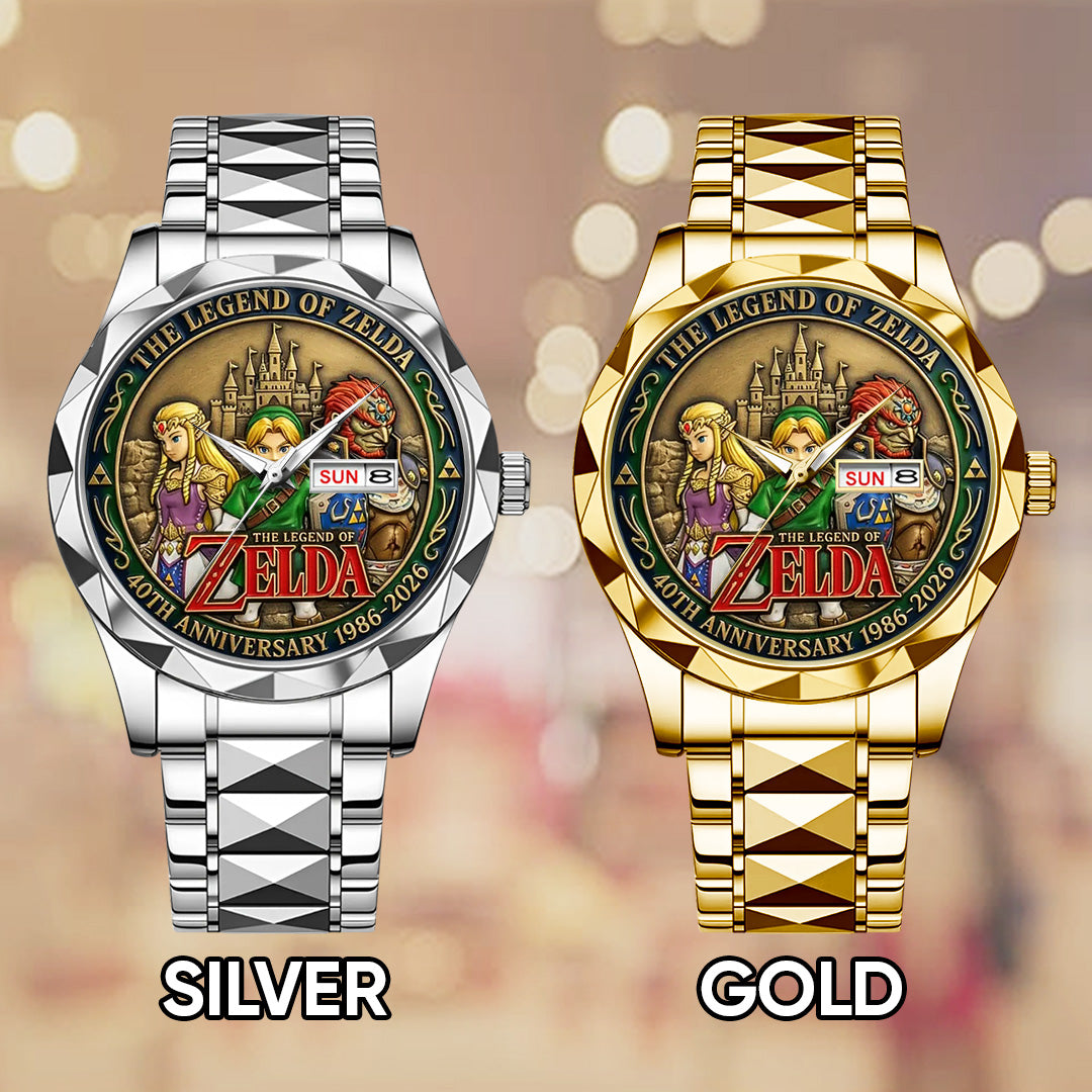 The Legend of Zelda 40th Anniversary Alloy Luxury Quartz Watch – TANTN20248