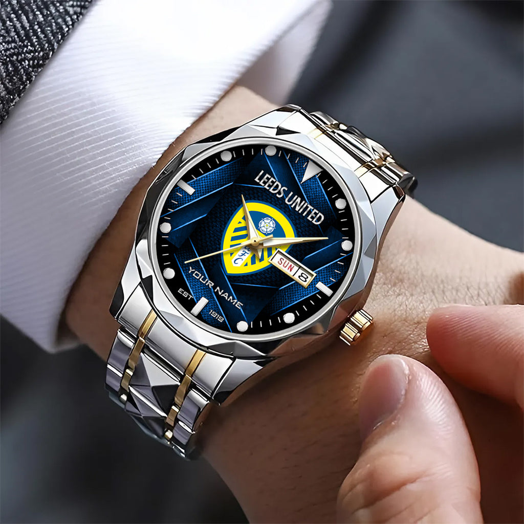 Personalized Leeds United Alloy Luxury Quartz Watch – TANTN20263